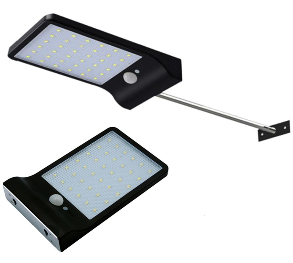 LED solárne svietidlo 36xSMD + pohybový senzor 