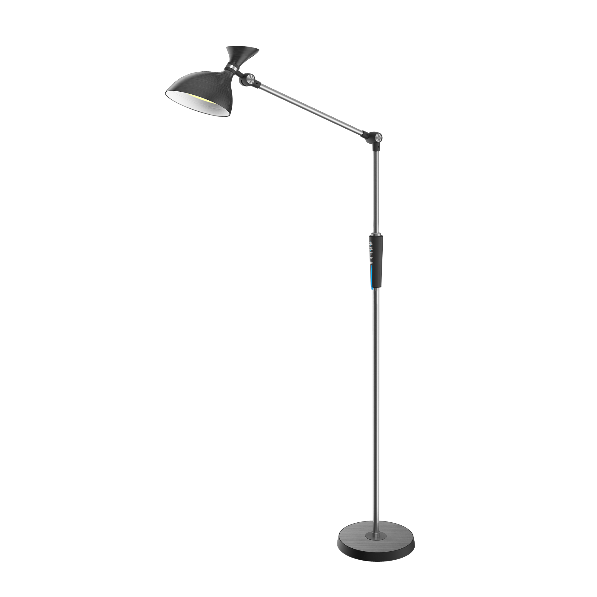 LED stojaca lampa so stmievačom a zmenou teploty farieb
