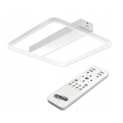 LED stropné svietidlo GALAXIS CENTAURI 40W 42X40X6CM WHITE + diaľkové ovládanie