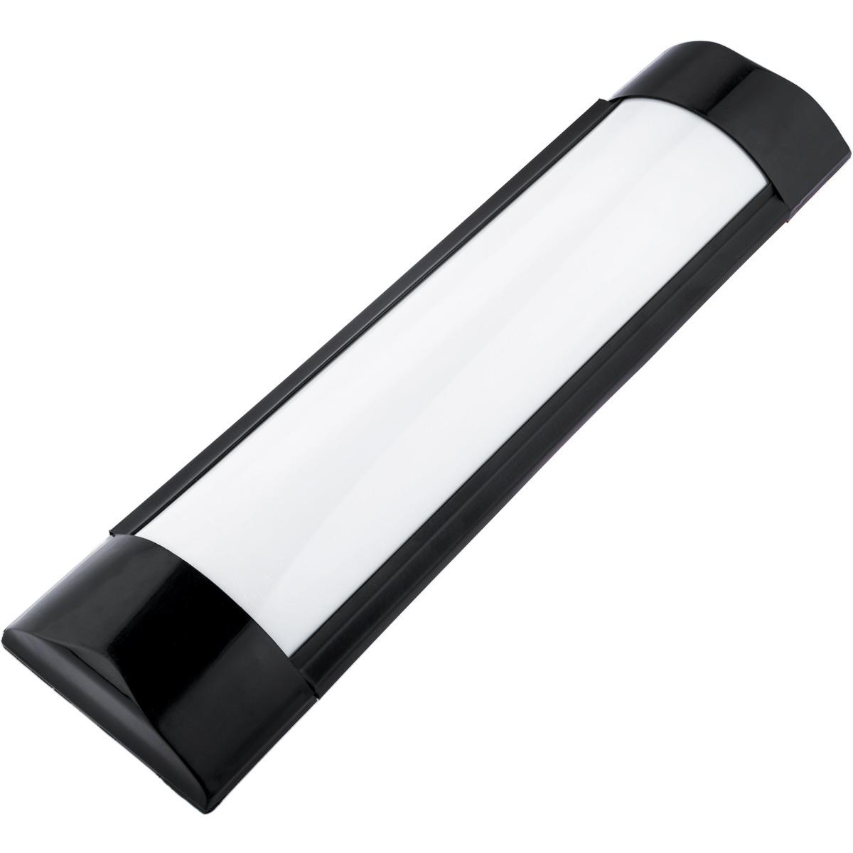 LED svietidlo lineárne 9W, 30cm - čierna