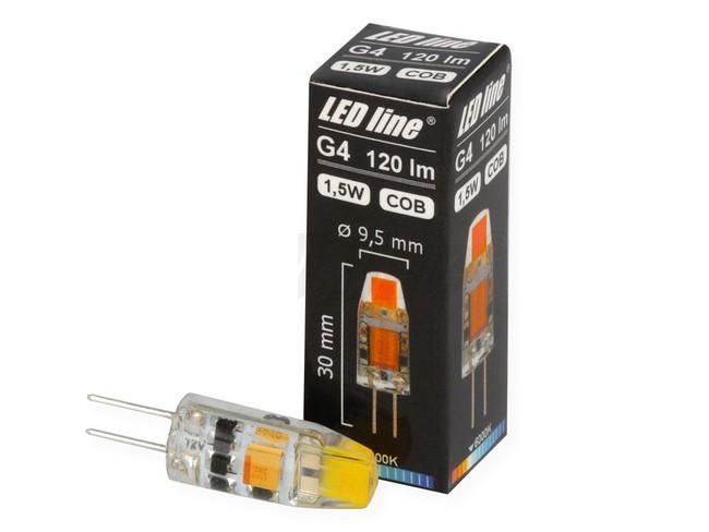 LED ŽIAROVKA 1.5W G4 STUDENÁ BIELA