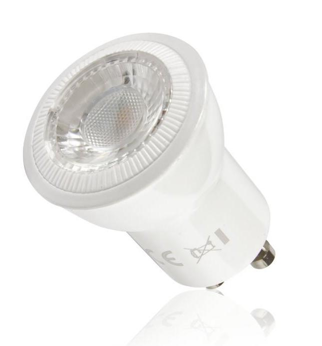 LED ŽIAROVKA 4W LED 35° CCD NEUTRÁLNA BIELA GU11