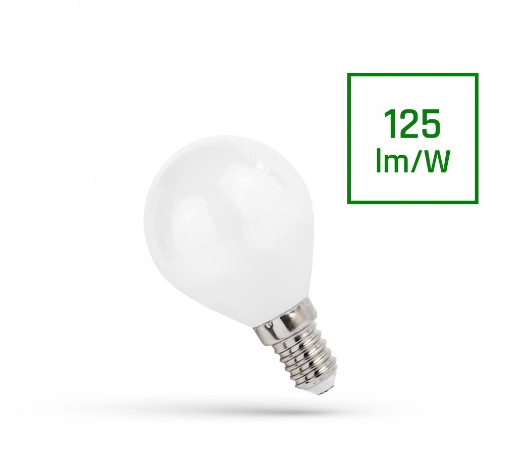 LED ŽIAROVKA E14 6W COG TEPLÁ BIELA 