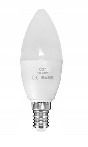 LED ŽIAROVKA E14 9W TEPLÁ BIELA 