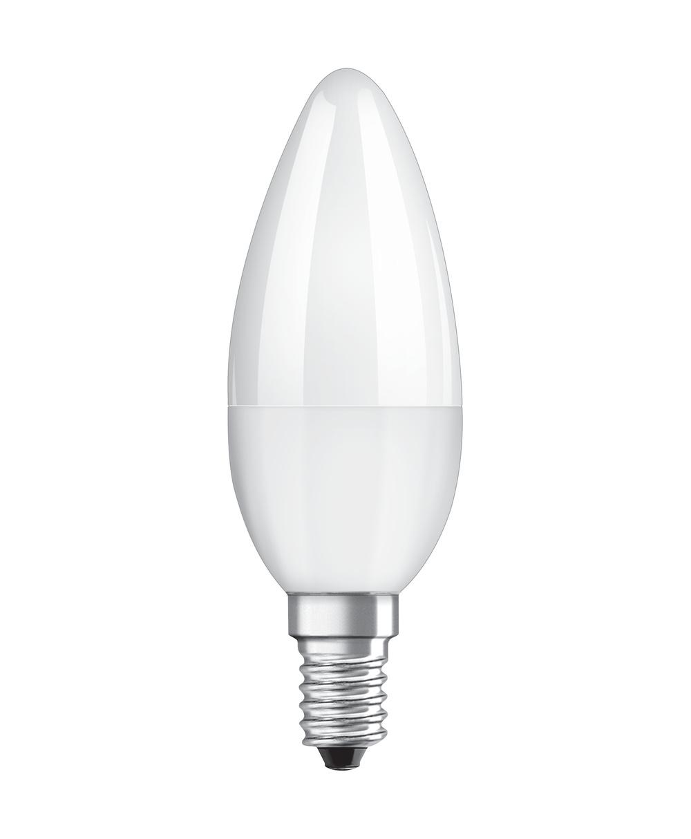 LED ŽIAROVKA E14 B35 4,9W TEPLÁ BIELA 280° OSRAM SUPERSTAR STMIEVATEĽNÁ