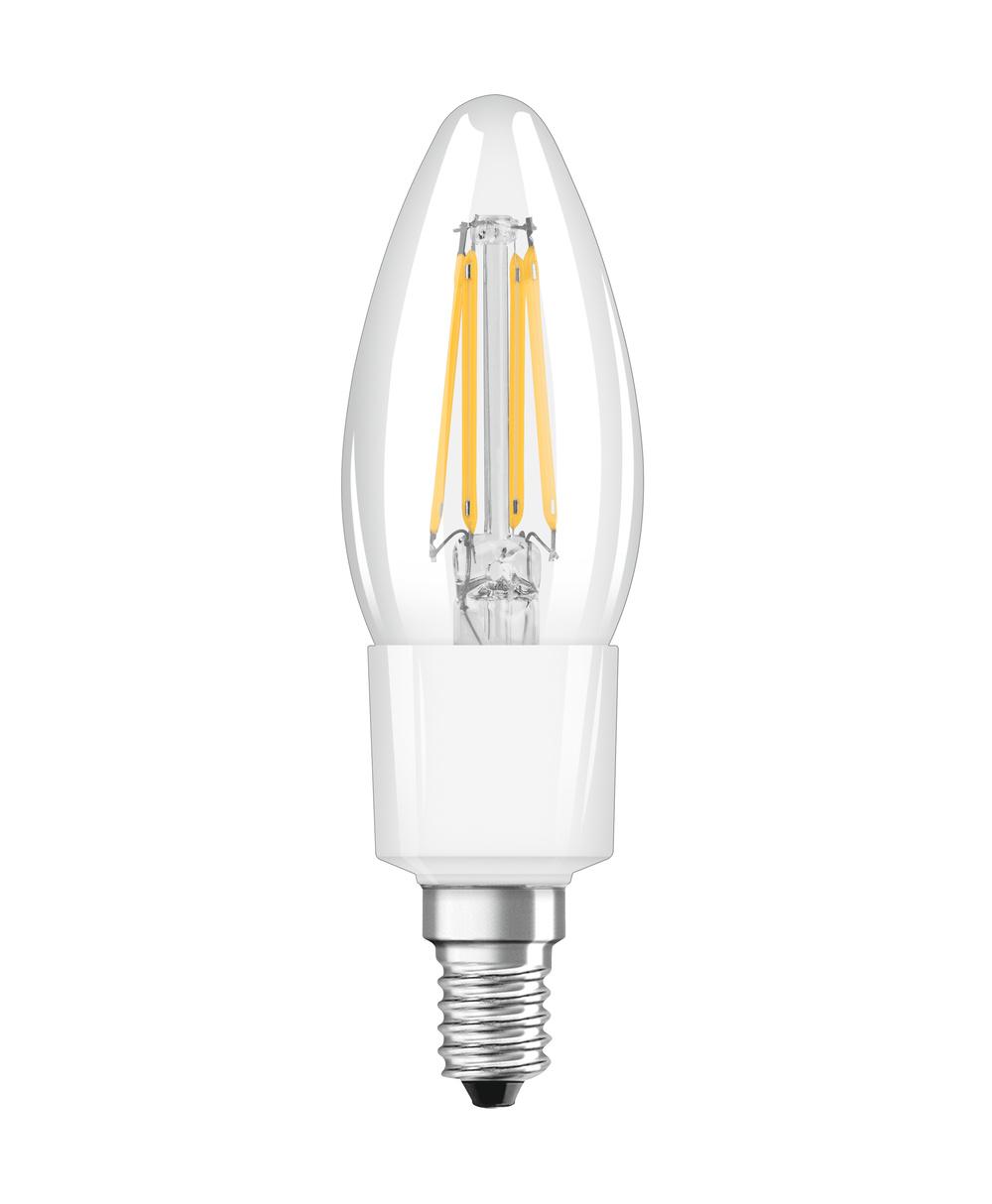 LED ŽIAROVKA E14 B35 4W = 40W 2700K WARM 470LM 300° FILAMENT LEDVANCE SMART+ WIFI DIMMABLE