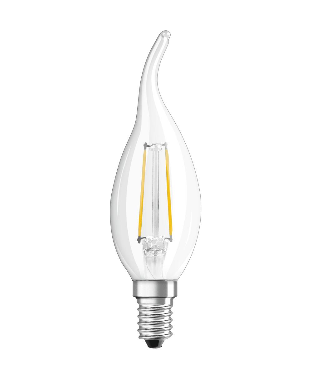 LED ŽIAROVKA E14 BA35 4W 300° FILAMENT TEPLÁ BIELA OSRAM SUPERSTARDIMMABLE