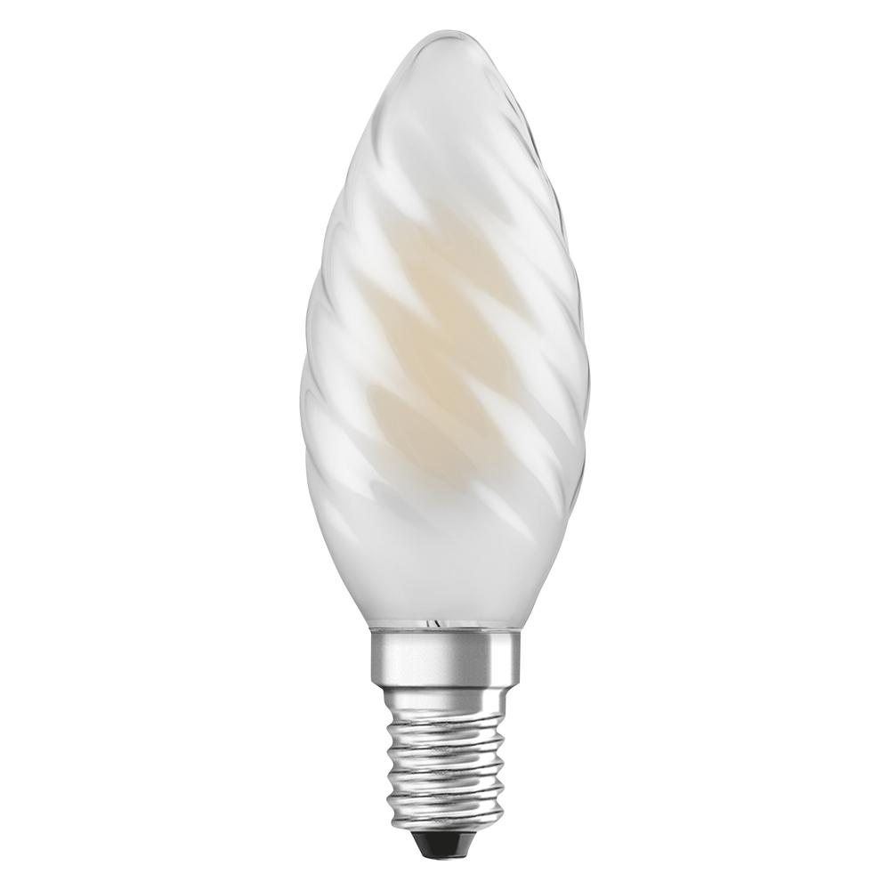 E14 LED STMIEVATEĽNÁ FILAMENT BW35 3,4W 2700K TEPLÁ 360° OSRAM SUPERSTAR 