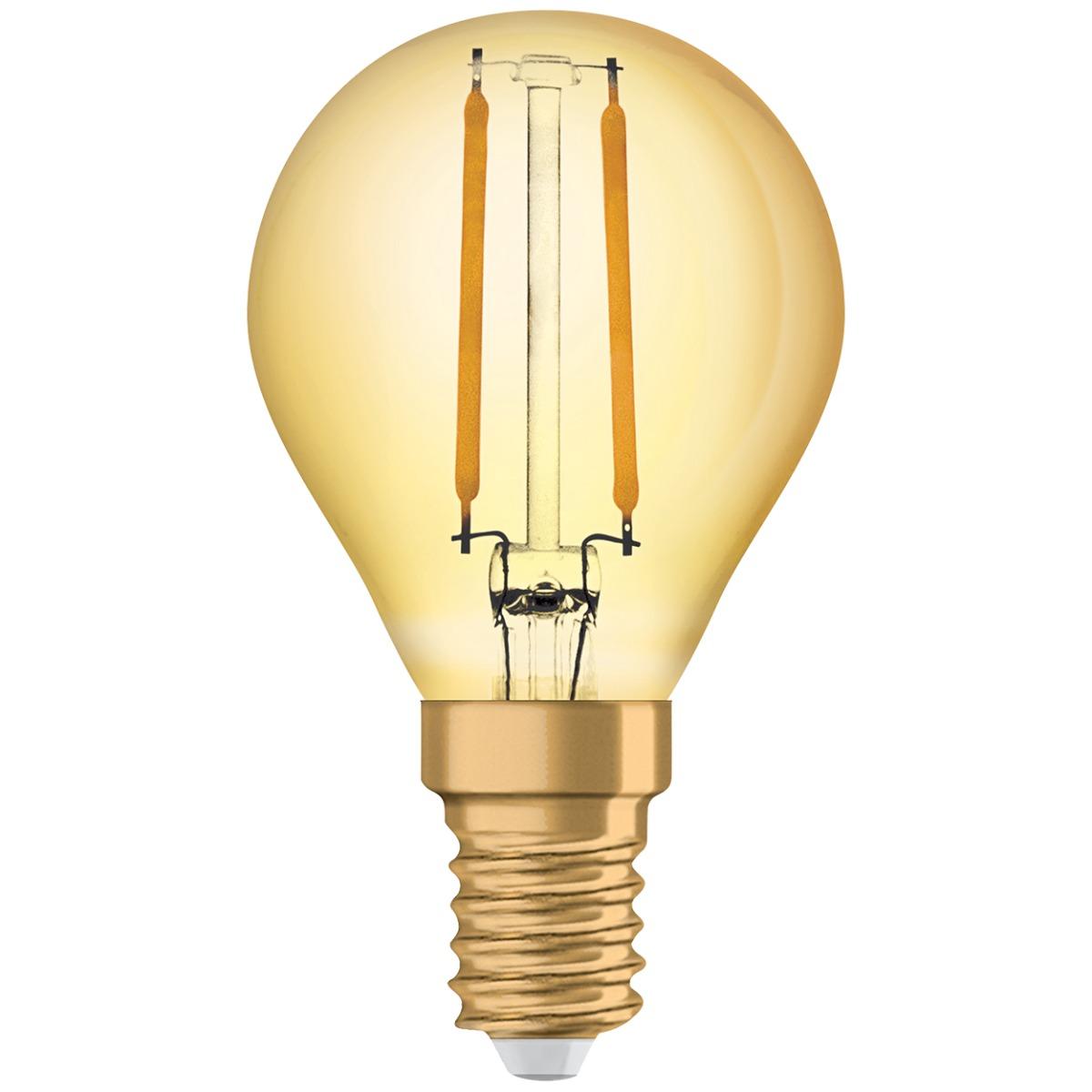 E14 LED P45 2,5W 2400K TEPLÁ 360° OSRAM VINTAGE 1906