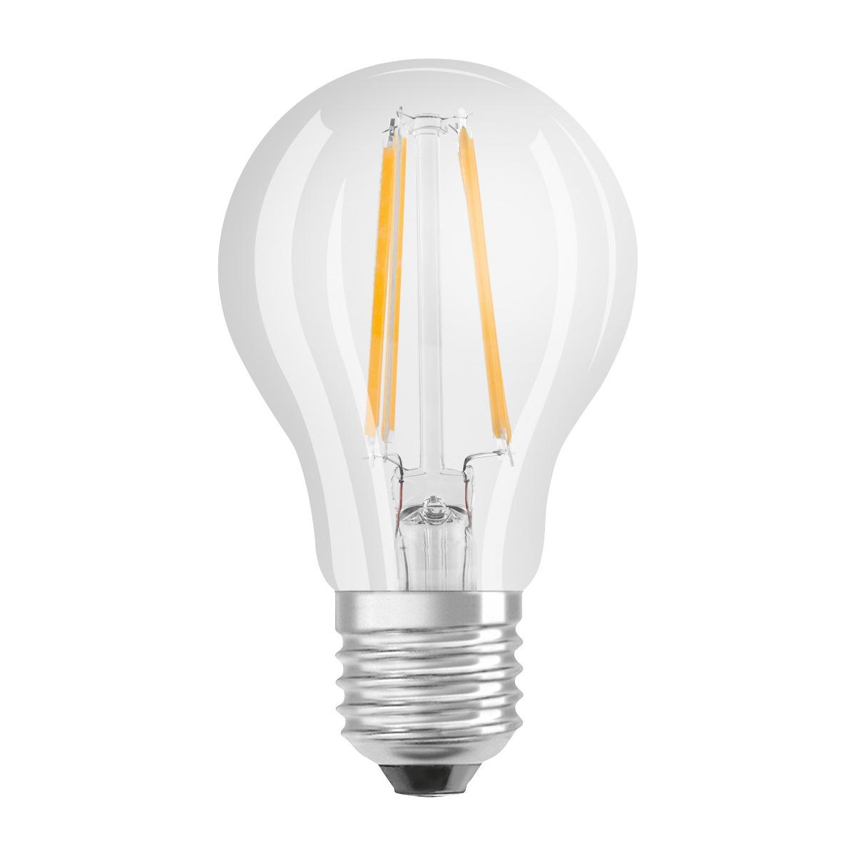 E27 LED A60 CL 6,5W 2700K TEPLÁ BIELA 360° FILAMENT OSRAM STAR