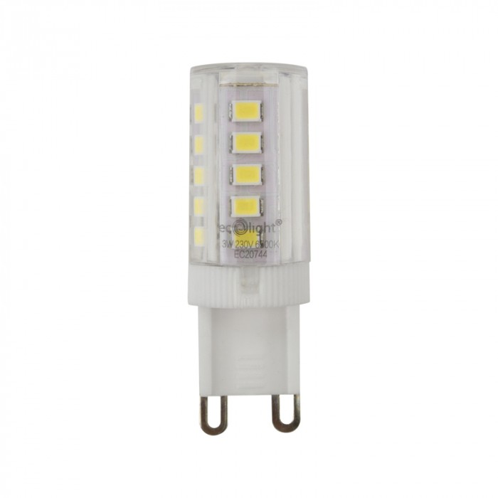 LED žiarovka G9 3 W 350 lm 6500 K studená biela IP20