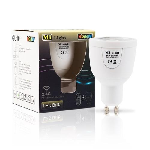 LED ŽIAROVKA GU10 4W 280LM RGB+CCT WI-FI 