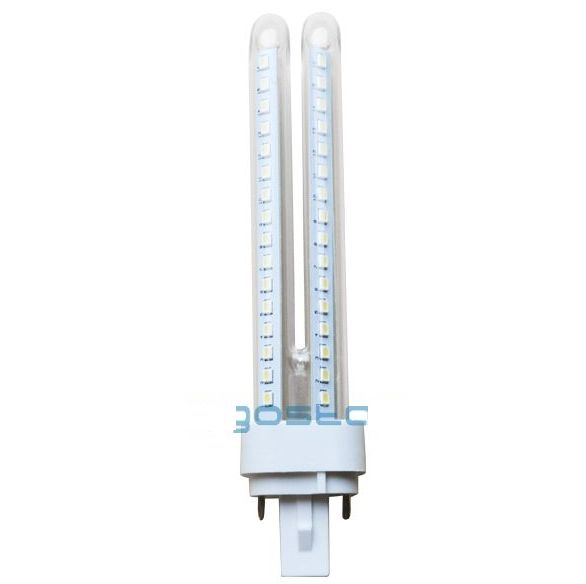 LED žiarovka PLC 12W/1200lm , 2U , Studená biela