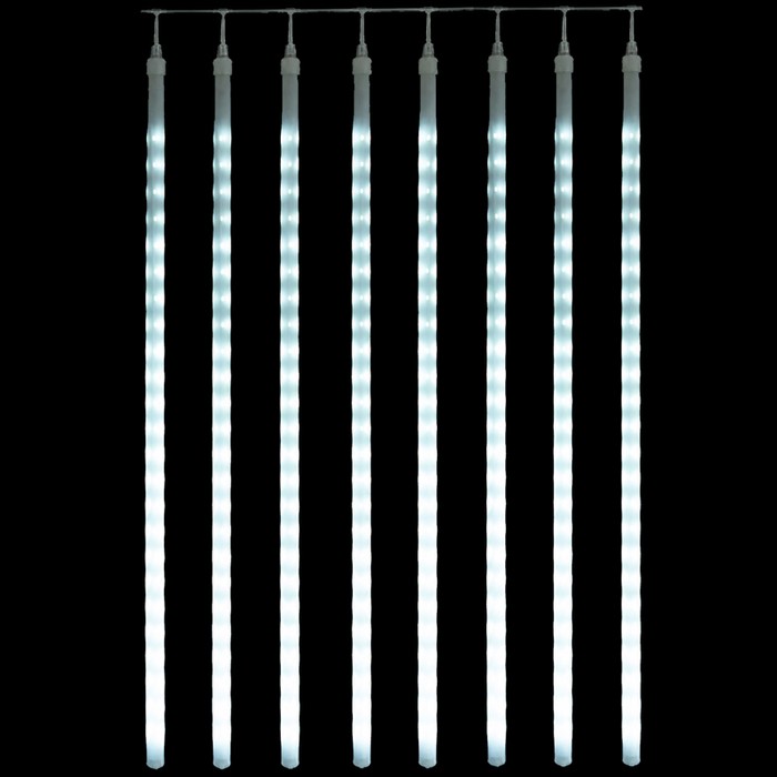 Magické LED cencúle 3.5m, 3,6 W 384 LED,  8000K studená biela, IP44, nadpájateľné