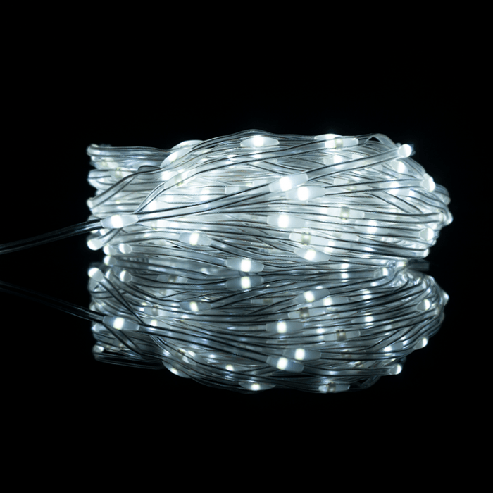 Magické svetielka 500 LED – 50 m – 6500K – DC 5V (USB)