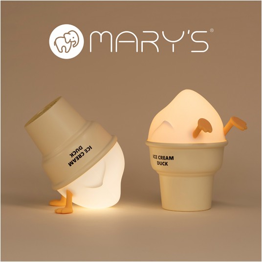 MARY'S LED NOČNÁ LAMPA ĽADOVÁ KAČIČKA