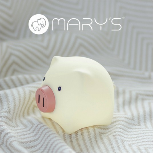 MARY'S LED NOČNÁ LAMPA PIG