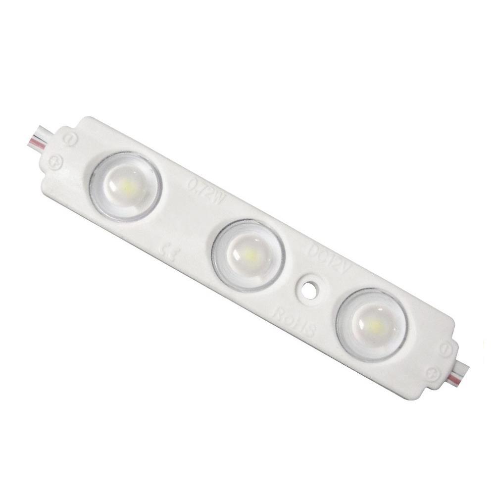 MODUL 160ST 3 LED SMD2835 0.72W TEPLÁ BIELA  12VDC