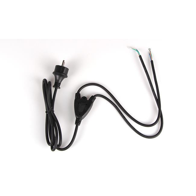 Napájací kábel H05RN-F 2m – 3×0,75 mm², gumený, odolný prívodný vodič