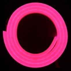 NEÓN-6/12-PINK-24V – Neón FLEX 6×12 mm, 24V DC (1 meter alebo jeho násobky)