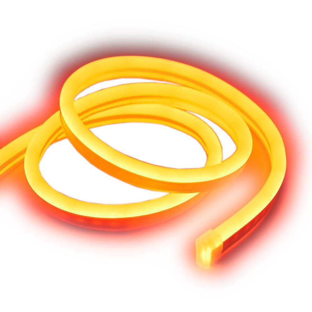 Neón FLEX 8x16 mm ORANŽOVÝ 24V – 1 meter