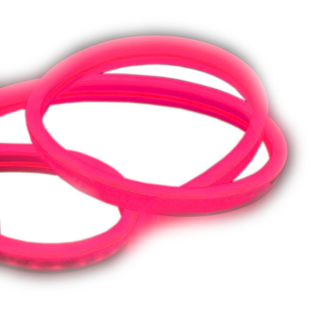 Neón FLEX 8×16 mm 24V – 1 meter, farba RUŽOVÁ (NEON-8/16-PINK-24V)