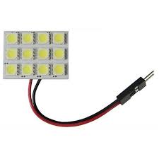 Panel 12V 22 x 29mm 12 LED 5050 SMD