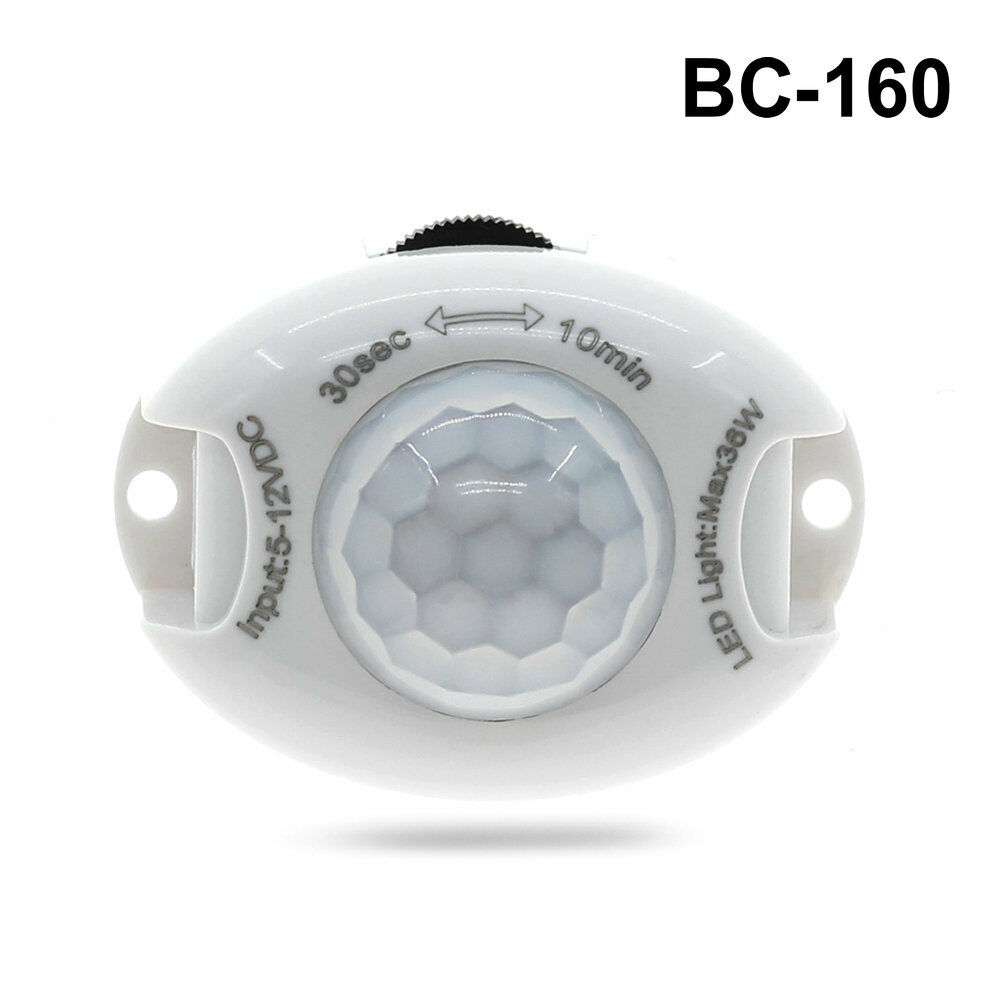 PIR čidlo mini pre LED 5V - 12V 3A