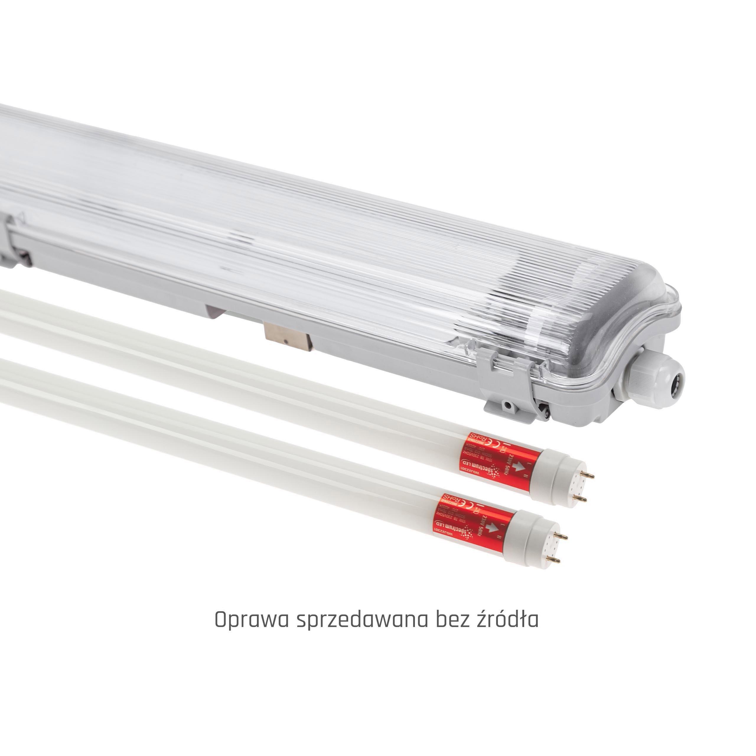 PRACHOTESNÉ SVIETIDLO LIMEA LED TUBE 2X120 IP65