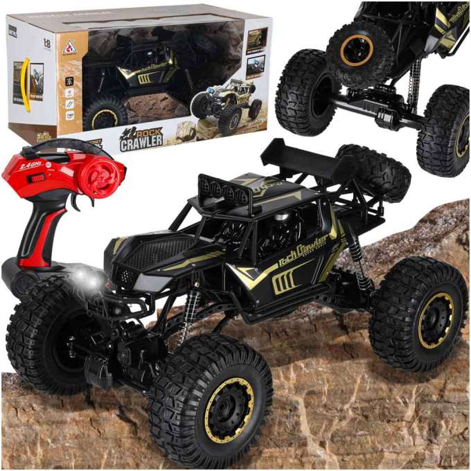 RC auto Rock Crawler 2,4 GHz 1:8 – 51 cm, čierne