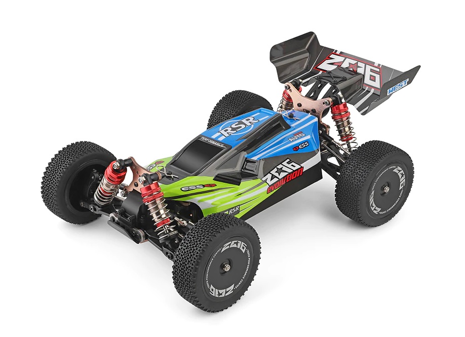 RC AUTO WLTOYS 144001 4X4 1:14 ZELENÉ