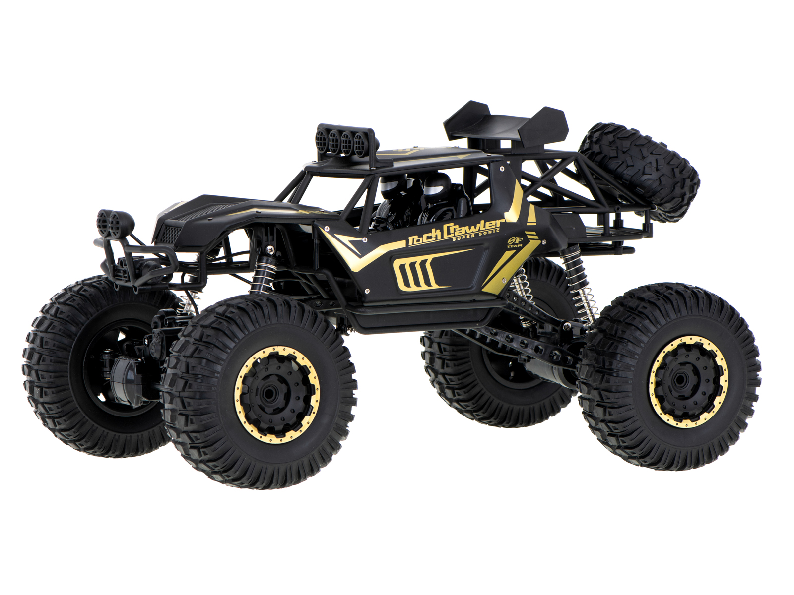 RC ROCK CRAWLER 2.4GHZ 1:8 51CM ČIERNE AUTO