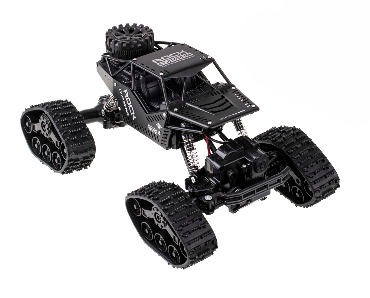 RC ROCK CRAWLER 4X4 AUTO LHC012 AUTO 2-V-1 ČIERNE