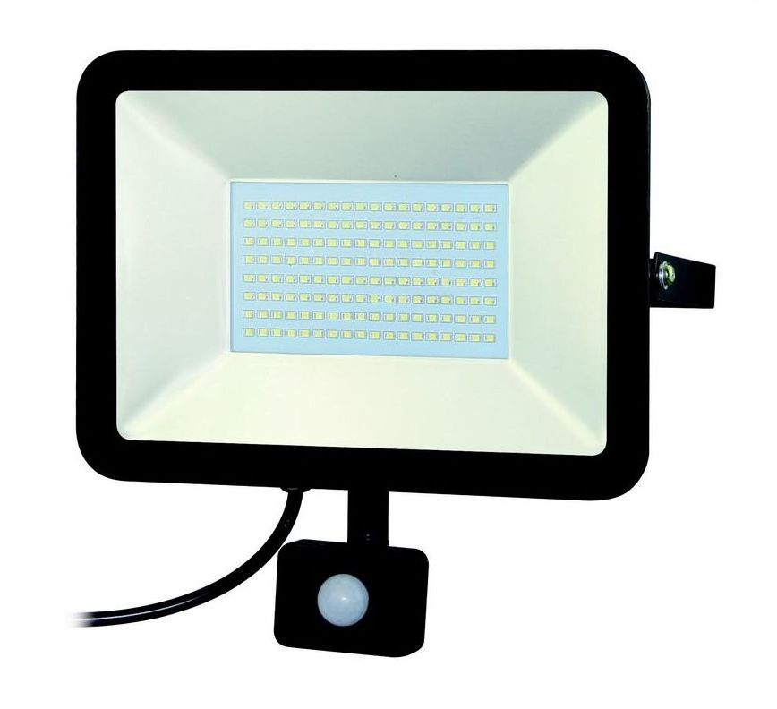 Reflektor LED 50W s pir čidlom slim