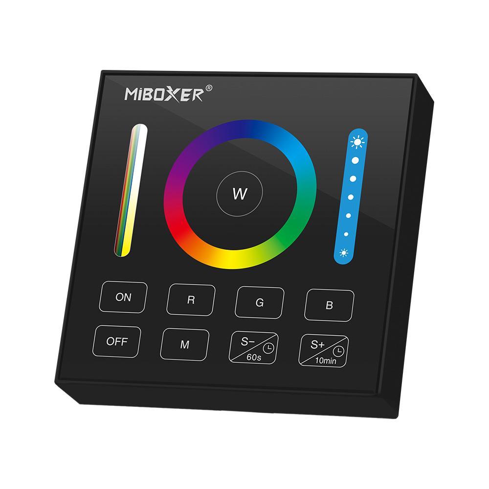 RGB/RGBW/RGBCCT diaľkový ovládací panel na stenu Milight PANEL B0-B BLACK