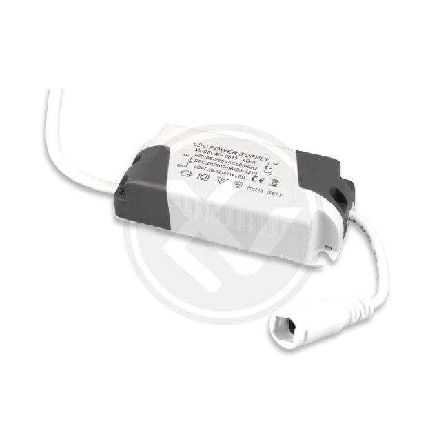 Samostatný napájací zdroj pre LED diódy s konštantným prúdom 12W 60-100V 120mA