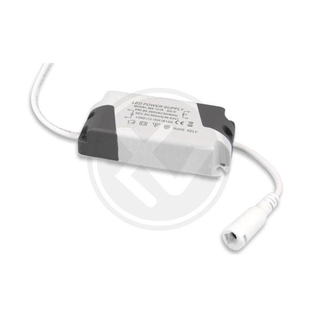 Samostatný LED napájací zdroj 18W 60-150V 120mA – konštantný prúd pre LED panely