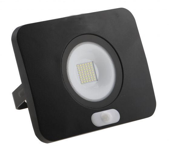 LED REFLEKTOR SMD SURFI 50W STUDENÁ BIELA + SENZOR POHYBU