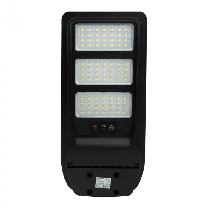 Solárna pouličná LED lampa 150W 1800lm 4000K neutrálna biela IP65
