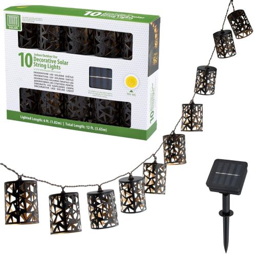 Solárna záhradná girlanda 10 LED 3,6M