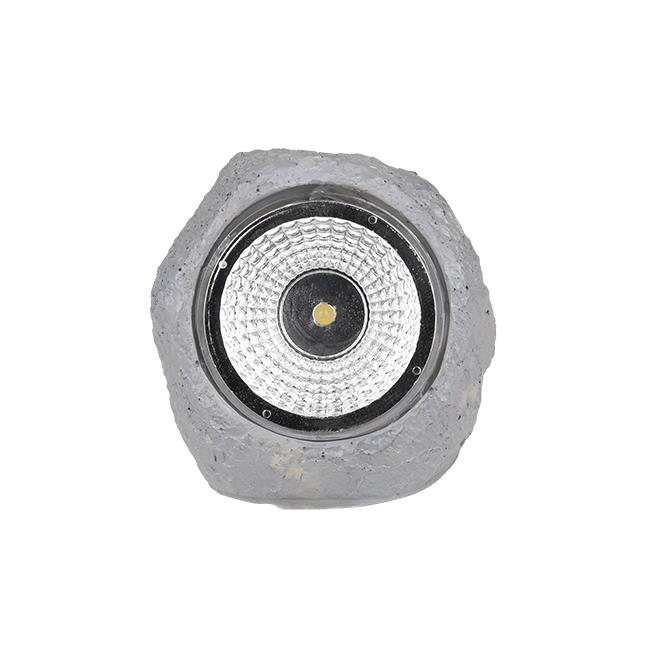 SOLÁRNE ZÁHRADNÉ LED SVIETIDLO KAMEŇ 8,5 CM