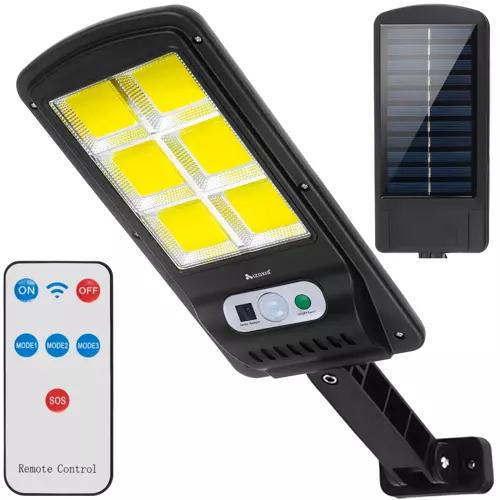 Solárny LED Reflektor 120LED COB ,IP65 ,so senzorom + DO