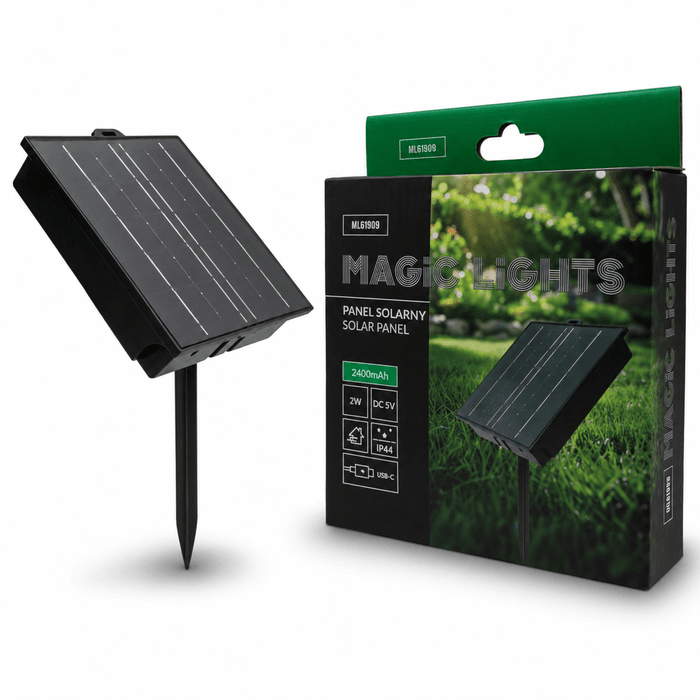 Solárny panel Magic Lights 2 W 2400 mAh, IP44/IP65