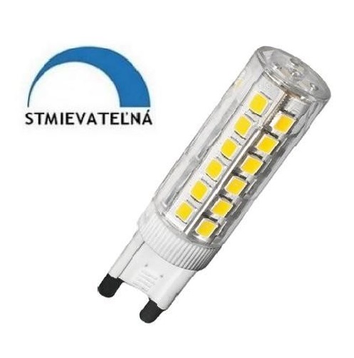 G9 LED žiarovka 6W neutrálna biela Stmievateľná