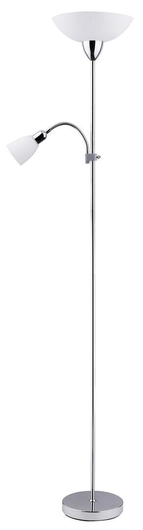 Stojaca lampa E27 Chrome Classic Diana 4059 Rabalux