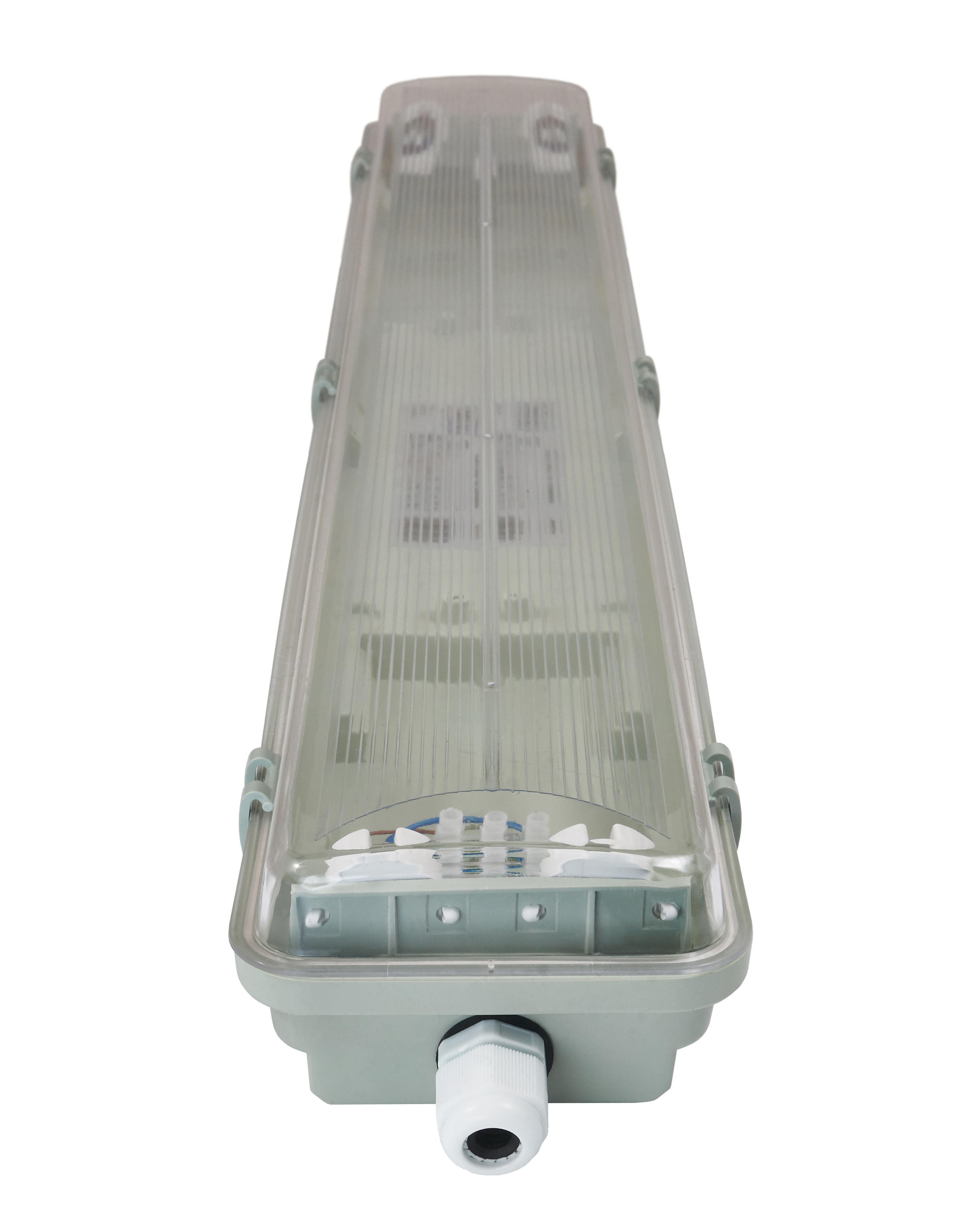 SVIETIDLO PRE LED TRUBICE BRGTRU078 - T8 - 2 X 60CM - 230V - IP65 - VER2