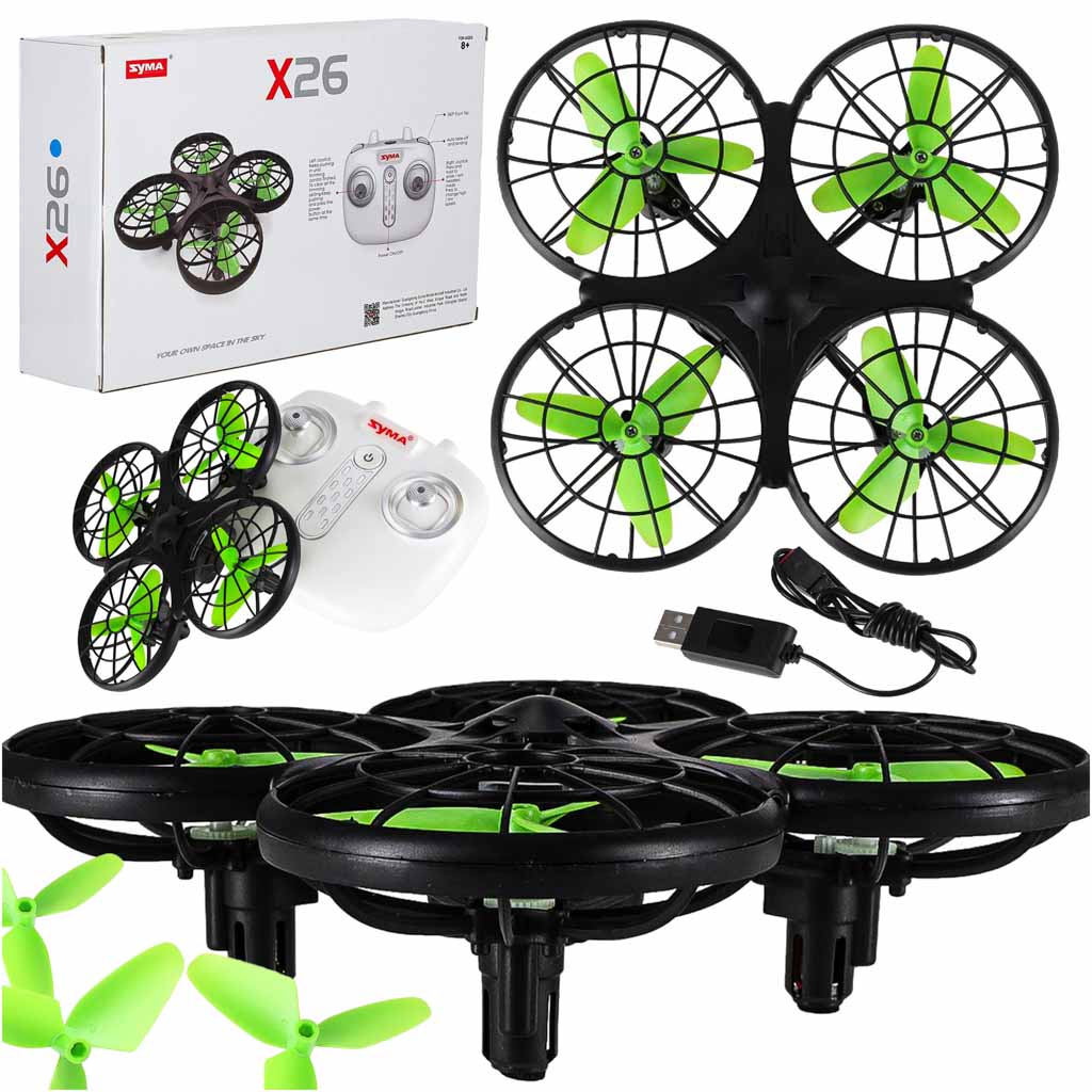 Syma X26 RC dron s vyhýbaním sa prekážkam 2,4 GHz – bezhlavý režim