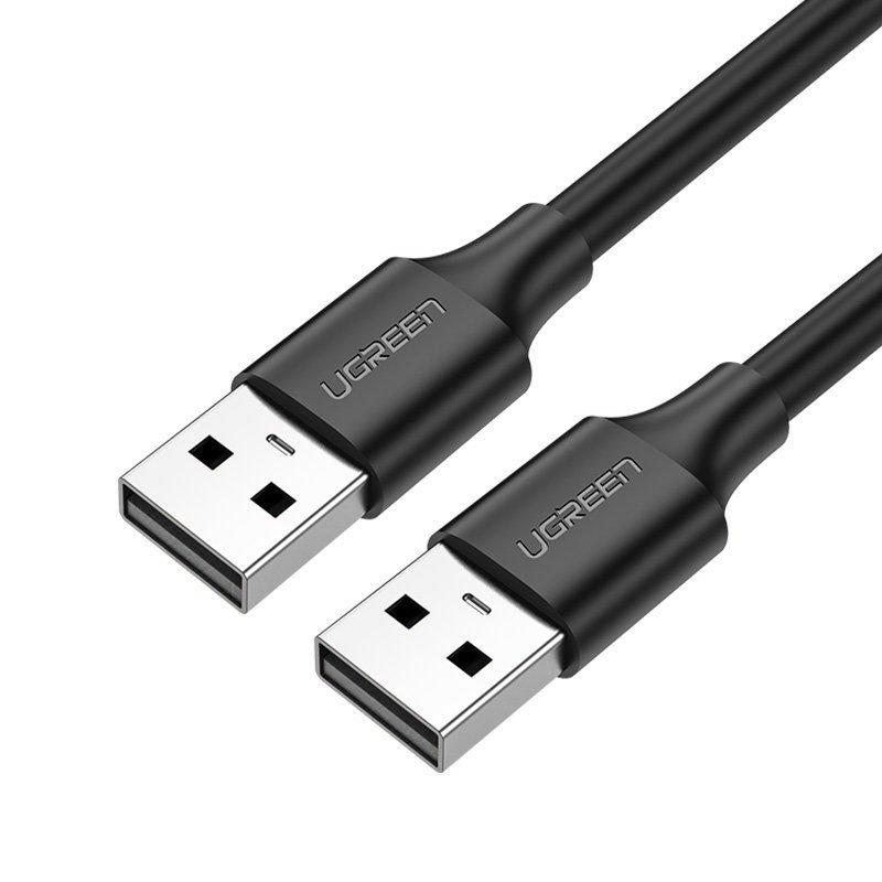 UGREEN KÁBEL USB 2.0 (SAMEC) - USB 2.0 (SAMEC) 0,5 M ČIERNY (US128 10308)