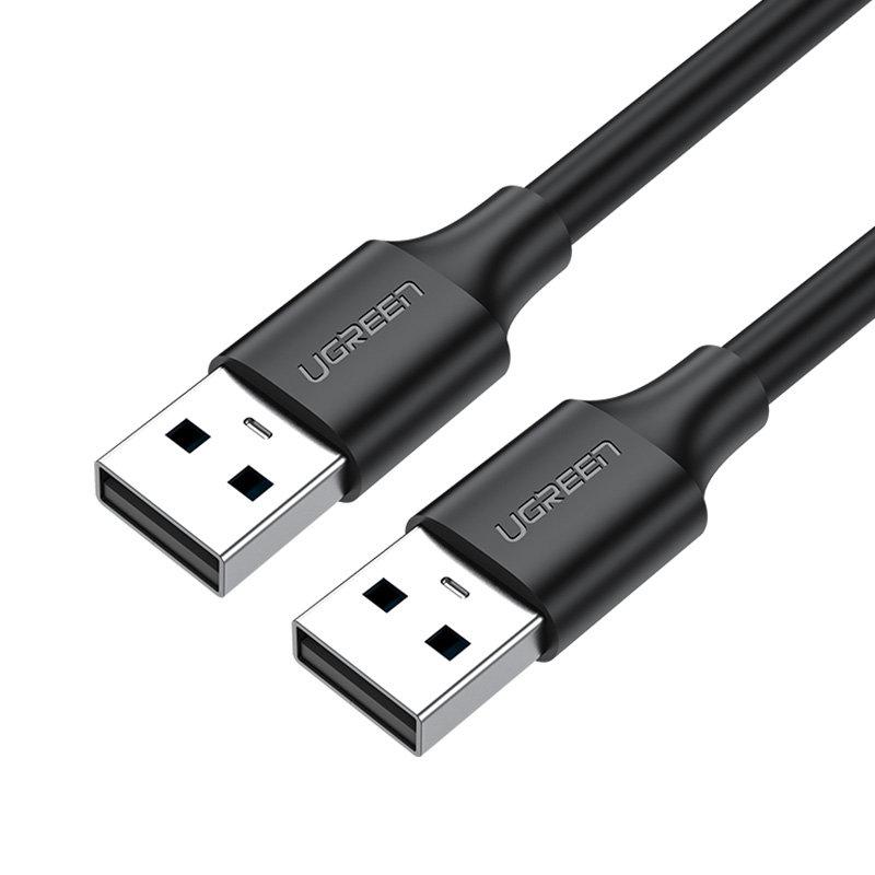 UGREEN USB - USB 2.0 KÁBEL 480MB/S 0,25 M ČIERNY (US102)
