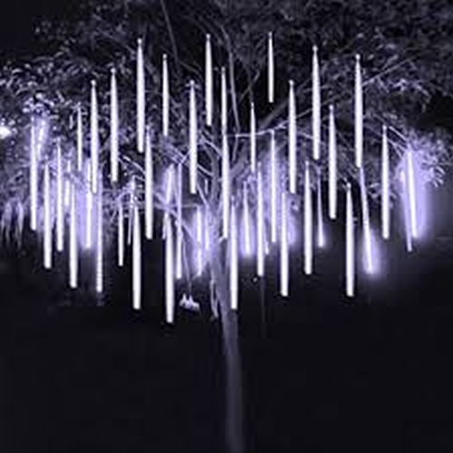 Vianočná LED svetelná girlanda METEOR IP44 320cm X 43cm Studená biela
